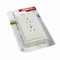 Wiremold Legrand Rectangle Plastic 1 gang Outlet Box Ivory B2D - alternate 3